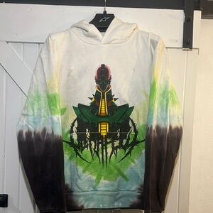 RARE Trap Lord Graphic Hoodie with Green and Black by Ultrafeel